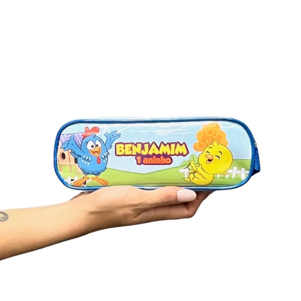 Estojo Oval temático personalizado